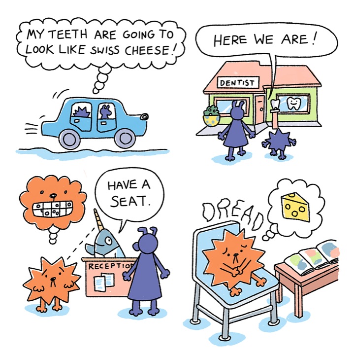 Mizuki dreads a trip to the dentist